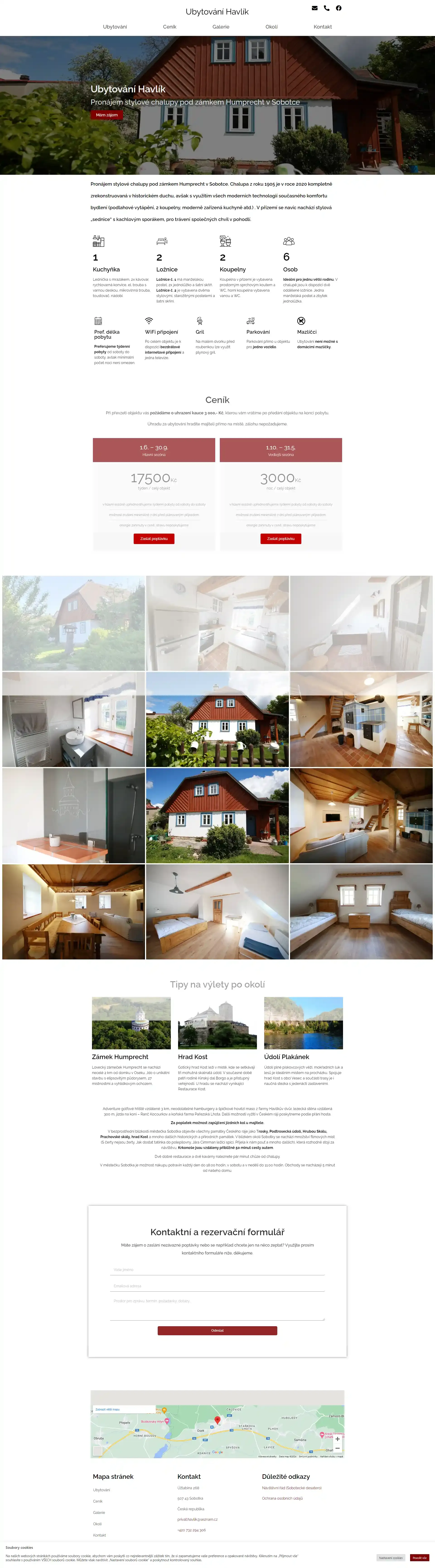 Ubytování Havlík